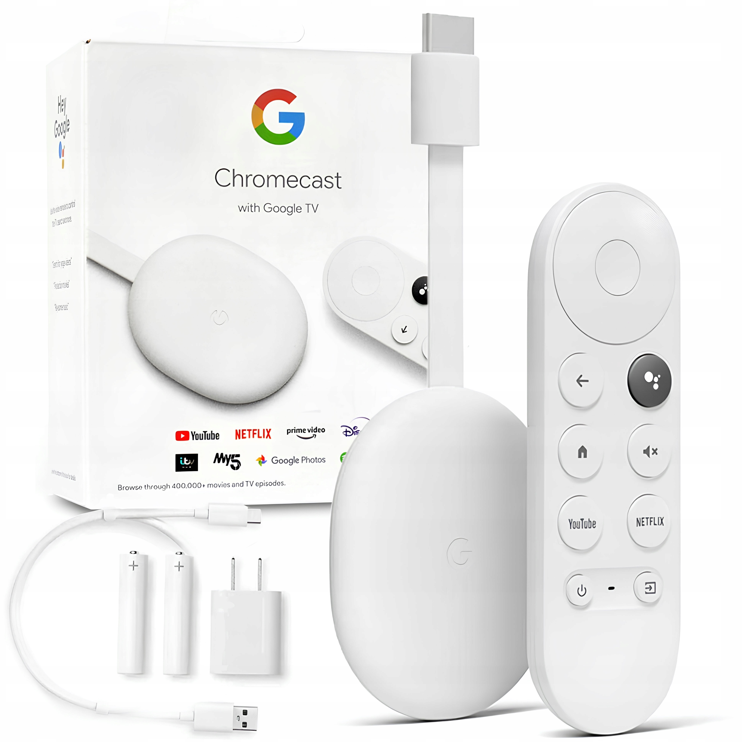 Prehrávač médií Google CHROMECAST 4.0 FULL HD 4GB